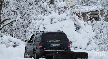 кмет чисти сам снега улиците врачанско село