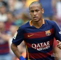 Неймар без Меси и Суарес в атака за първи път
