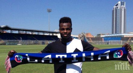 италианският нападател дуду мани трансфер левски