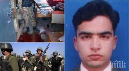 първо пик вижте уникални кадри нападението пакистанския университет един човек успя спаси свои ученици откри огън терористите снимки видео