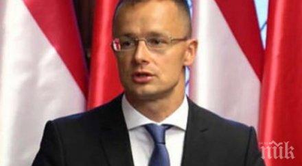 унгарският външен министър петер сиярто идва софия