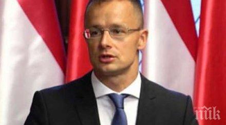 унгарският външен министър петер сиярто софия