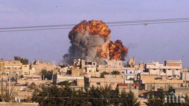 ПЪРВО в ПИК! Войната в Сирия се ожесточава! Русия със зверски удар срещу Ислямска държава, ще се предадат ли джихадистите? (смразяващо видео)