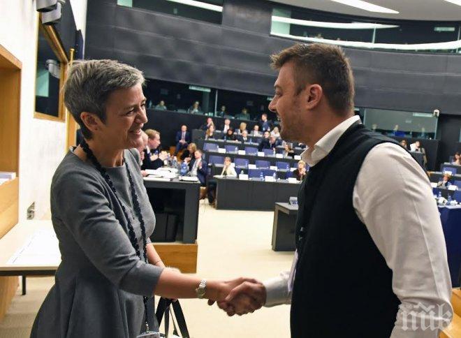 Бареков с устен въпрос към ЕК за спиране на Северен поток 2