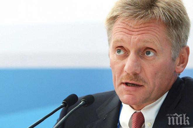 Песков: Въпросът за принадлежността на Крим не съществува, не може да бъде обсъждан