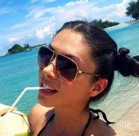 Биляна Йотовска се радва на слънцето в Тайланд