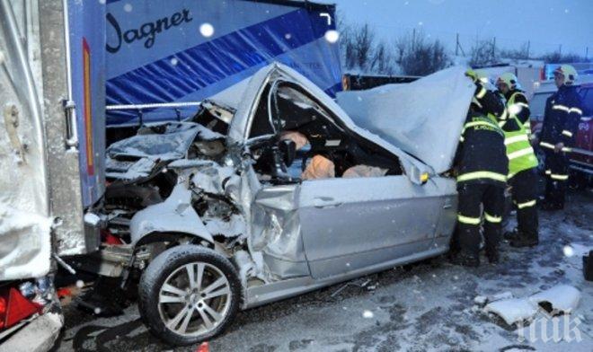 ТИР е предизвикал мелето край Стара Загора