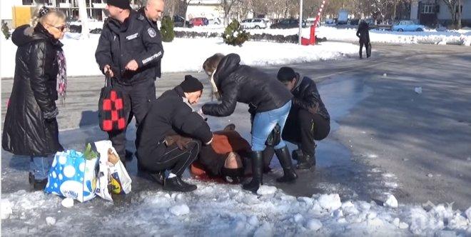ЕКСКЛУЗИВНО! Мъж се самоуби ритуално в центъра на София. Преряза си сънната артерия   
