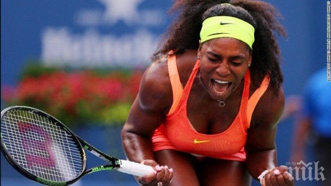 Серина даде само два гейма на 18-годишна рускиня