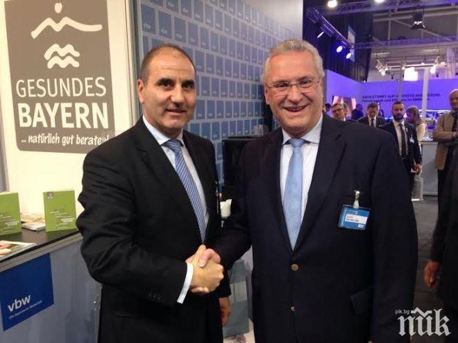 Министър Херман: Бавария винаги се е стремяла към добро сътрудничество с България
