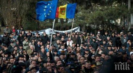 протестиращите молдова заплашиха властите граджанско неподчинение