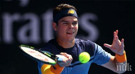 раонич продължи перфектния старт сезона отстрани вавринка петсетова драма