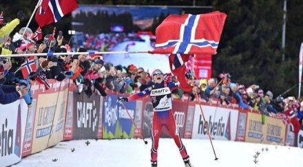 терезе йохауг спечели ски бягането свободен стил