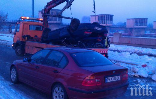 Подробности около катастрофата с двама загинали младежи! Колата-ковчег навлязла в насрещното движение