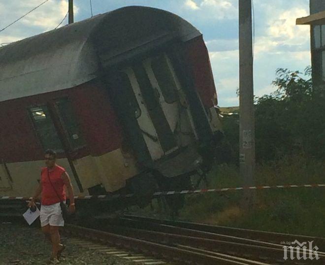 ПИК TV: Влак е дерайлирал край Дупница