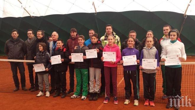 Вече са известни първите участници в проекта „3Т - Тенис Тийм Талант”