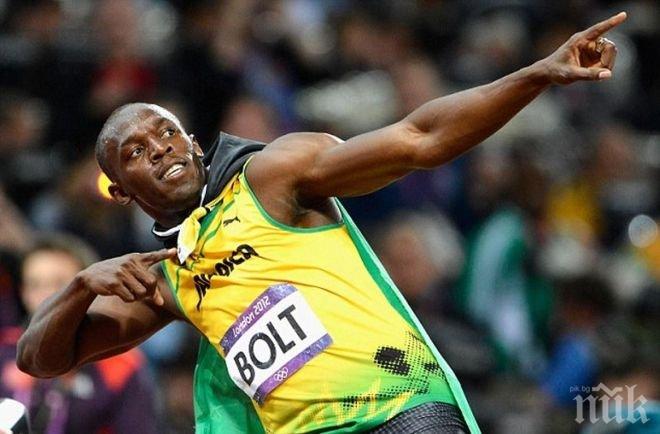 Болт се контузи, ще почива 14 дни