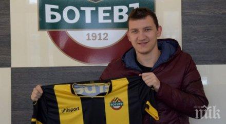 тошко неделев тренира първи път ботев