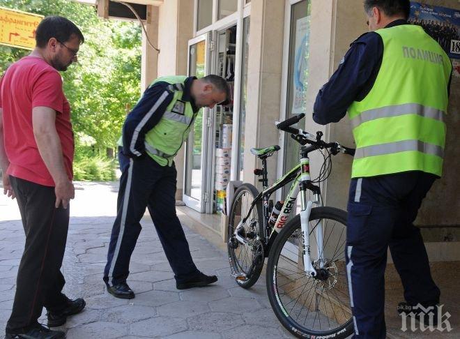 65-годшишен открадна велосипед