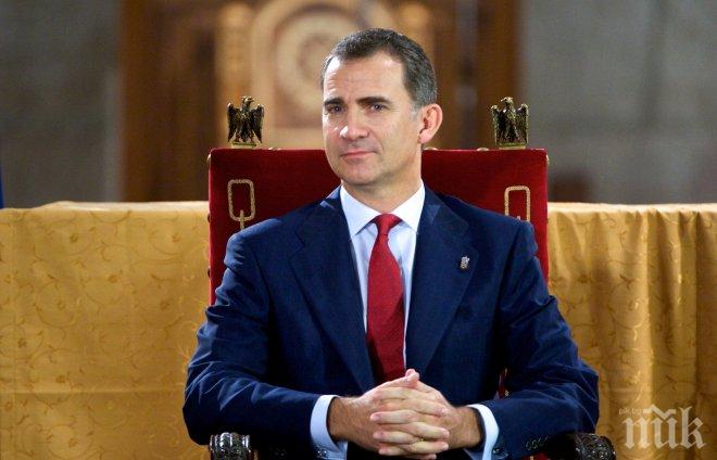 Обявиха испанския крал за персона нон грата в собствената му страна