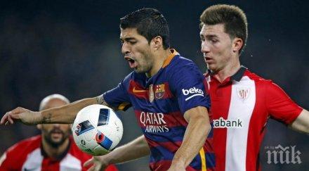 барселона обърна атлетик полуфинал