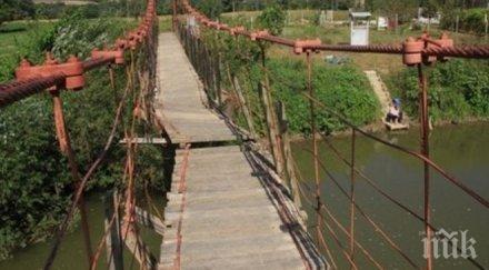 пет опасни въжени моста дебнат жертви търновско