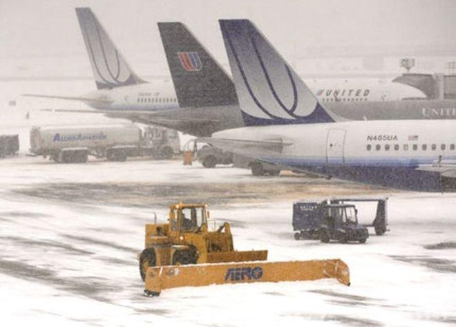 Заради лошите метеорологични условия на московското летище Шереметиево са отменени 68 полета