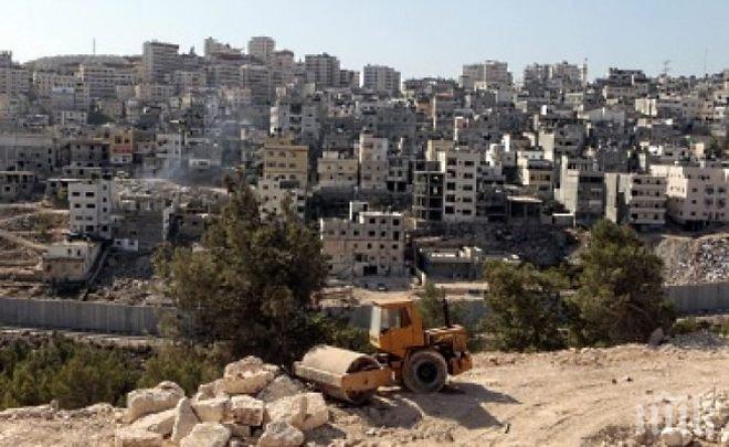 Израел одобри изграждането на около 150 жилища за заселници на Западния бряг