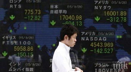 токийската борса демонстрира пулсиране