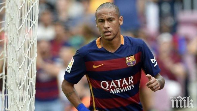 Неймар: Възхищавам се на Гуардиола, дано някога работим заедно
