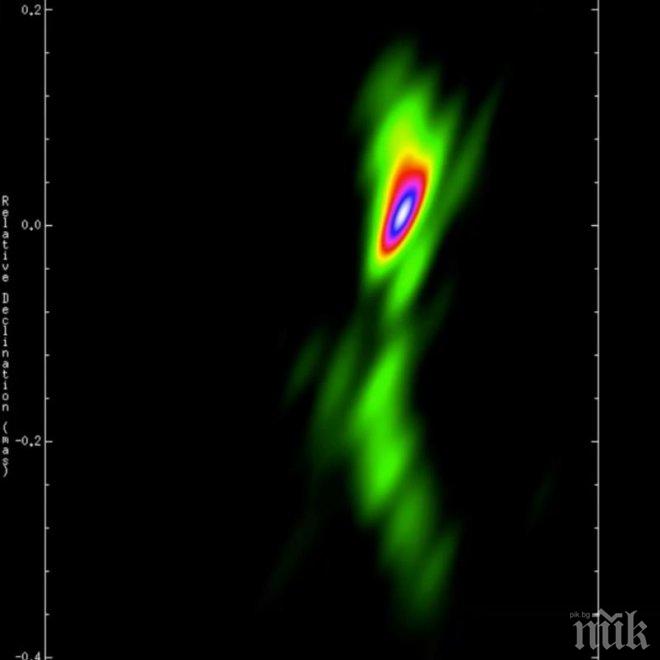 Снимка на черна дупка е астрономическото изображение с най-висока резолюция, правено досега
