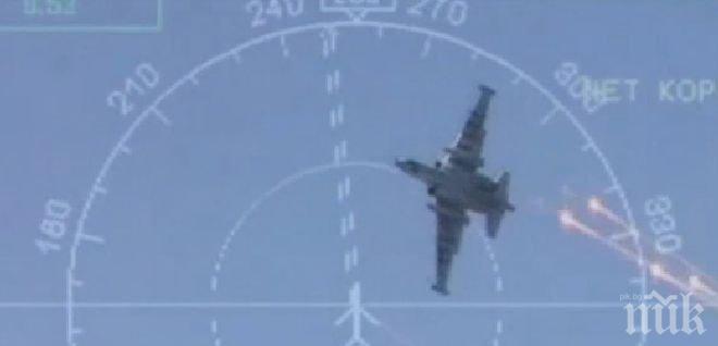 Руски СУ-27 прихвана прелитащ над Черно море разузнавателен самолет