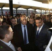 Вижте как протече посещението на премиера Борисов в Бургас (снимки)