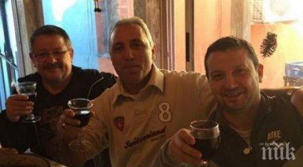 стоичков наслади победата барса снимка