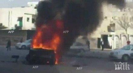 души загинали двоен атентат дамаск