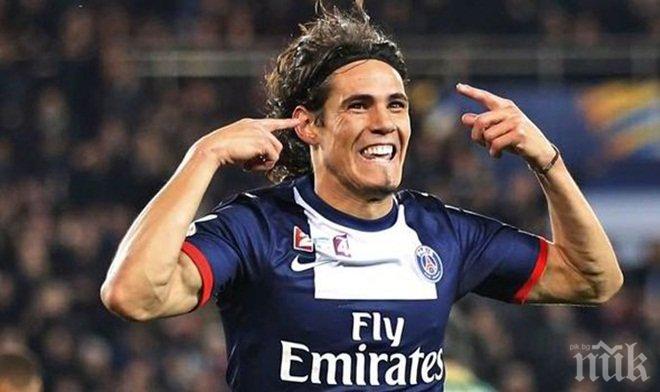 Битка за подписа на Кавани в Англия