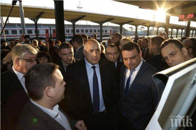 Вижте как протече посещението на премиера Борисов в Бургас (снимки)