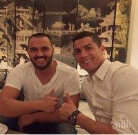 Роналдо отново посети приятеля си в Мароко