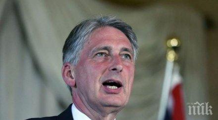 филип хамънд счита ударите русия сирия допринасят ескалацията