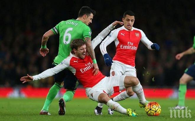 Светците отново прецакаха Арсенал