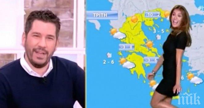 Клипът със синоптичката, който само за няколко часа стана хит в интернет!