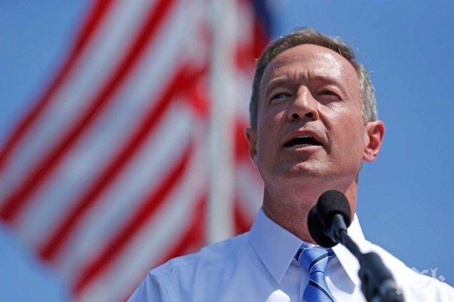 Демократът Мартин ОМейли ще се откаже от надпреварата за Белия дом 