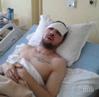Ето го бияча на поморийския журналист! Още търсят поръчителите на зверския побой над Стоян Тончев (снимки)