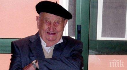 мъж изпива тона вино година вместо вода почина 107 години