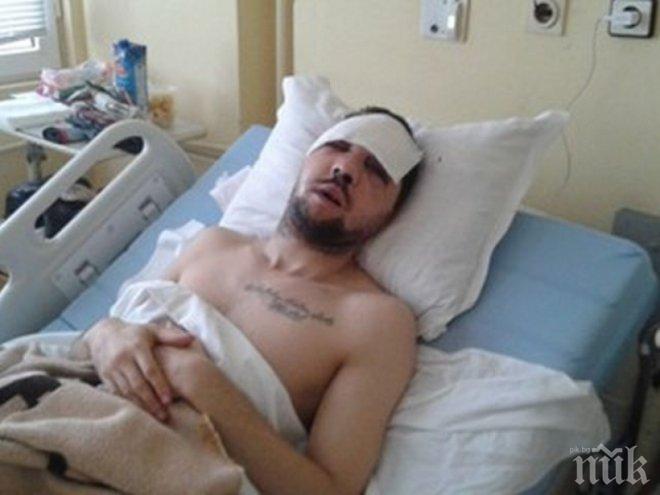 Ето го бияча на поморийския журналист! Още търсят поръчителите на зверския побой над Стоян Тончев (снимки)