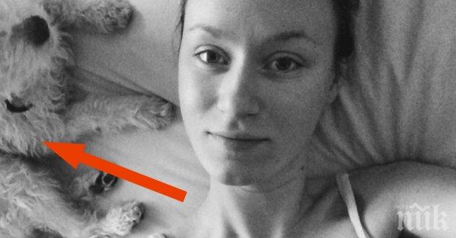 Жена прави снимки на себе си и своето куче, но когато всички погледнат остават доста изненадани!
