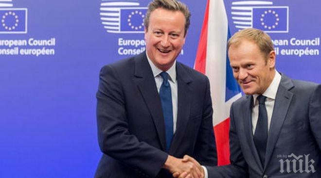 Жителите на Великобритания смятат, че споразумението на Дейвид Камерън с ЕС е лошо за страната