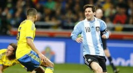 аржентина меси надвиха швеция ибра