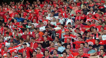 сигнал бомби стадион българска армия волейболната зала цска