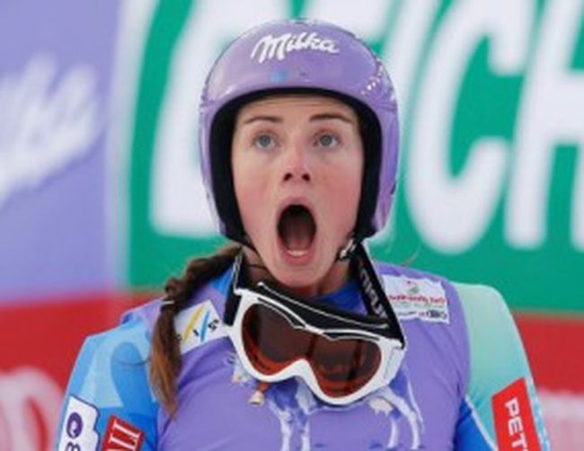 Мазе спечели световната титла в Супер Г, Вон със зловещо падане